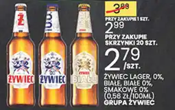 Wafelek Żywiec Lager, Białe, Białe 0%, Smakowe 0% oferta