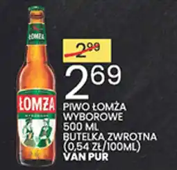 Wafelek Piwo Łomża Wyborowe oferta