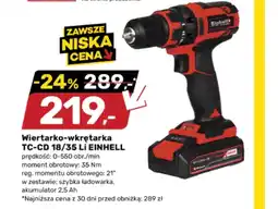 Bricomarche Wiertarko-wkrętarka Einhell oferta