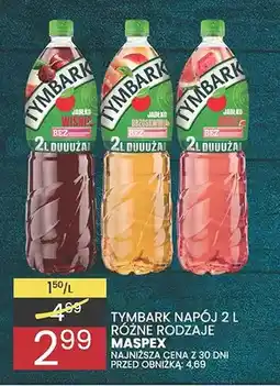 Wafelek Napój Tymbark jabłko wiśnia oferta