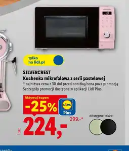 Lidl Kuchenka mikrofalowa SilverCrest oferta
