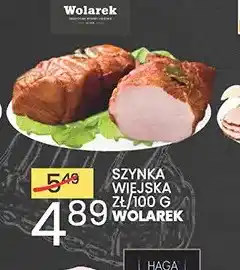 Wafelek Szynka Wiejska Wolarek oferta