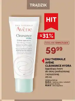 Ziko Dermo Łagodzący krem do skóry podrażnionej i wysuszonej Eau Thermale Avène Cleanance Hydra oferta