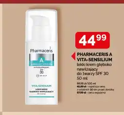 Ziko Dermo Krem do twarzy głęboko nawilżający Pharmaceris A Vita-Sensilium SPF 30 oferta