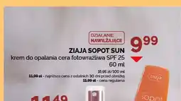 Ziko Dermo Krem do opalania cera fotowrażliwa Ziaja Sopot Sun SPF 25 oferta