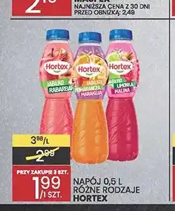Wafelek Napój Hortex jabłko rabarbar oferta