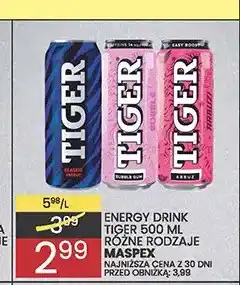 Wafelek Napój energetyczny Tiger Arbuz oferta