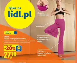 Lidl Spodnie do jogi oferta