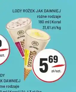 Sedal Lody rożek Jak Dawniej śmietankowe oferta