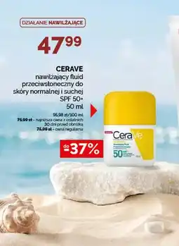 Ziko Dermo Fluid przeciwsłoneczny nawilżający do skóry normalnej i suchej SPF 50+ CeraVe oferta