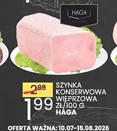 Wafelek Szynka Konserwowa Wieprzowa Haga oferta