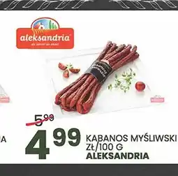 Wafelek Kabanos Myśliwski Aleksandria oferta