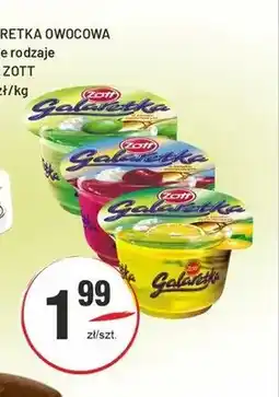 Sedal Galaretka owocowa Zott o smaku truskawkowym oferta
