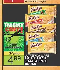 Wafelek Wafle Familijne Jutrzenka oferta