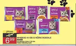 Wafelek Karma dla kotów Whiskas Aromatic 4-pak oferta