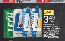 Wafelek Piwo Lech Premium oferta