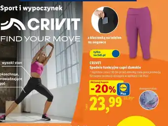 Spodnie damskie Crivit