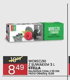 Wafelek Woreczki z suwakiem 3 l Stella oferta