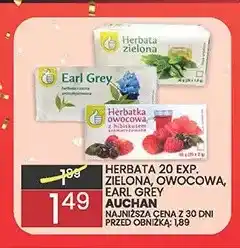 Wafelek Herbata zielona Auchan oferta