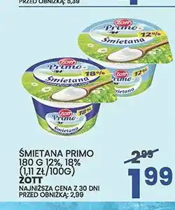 Wafelek Śmietana Primo Zott 12% oferta