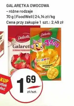 Sedal Galaretka owocowa Delecta o smaku truskawkowym oferta