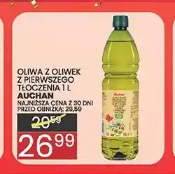 Wafelek Oliwa z oliwek z pierwszego tłoczenia Auchan oferta