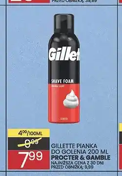 Wafelek Pianka do golenia Gillette oferta