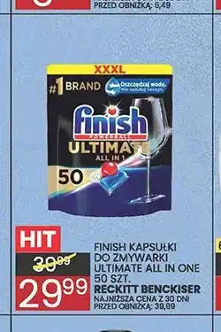 Wafelek Kapsułki do zmywarki Finish Ultimate All in One oferta