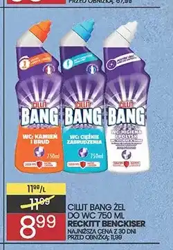Wafelek Żel do WC Cillit Bang oferta