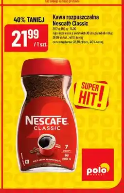 Polomarket Kawa rozpuszczalna Nescafé Classic oferta