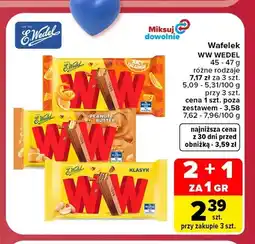 Carrefour Wafelek WW E.Wedel Klasyk oferta