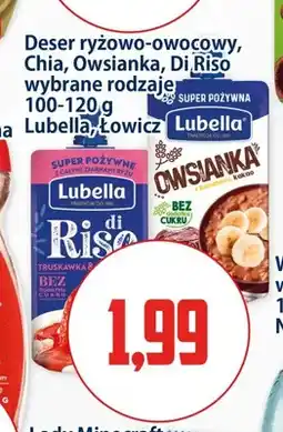 Kupiec Deser ryżowo-owocowy Lubella Di Riso truskawka oferta
