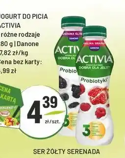 Sedal Jogurt do picia Activia suszona śliwka oferta