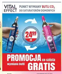 Sedal Butla CO2 Vital Effect wymiana oferta