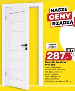 Bricomarche Skrzydło drzwiowe Prim slim oferta