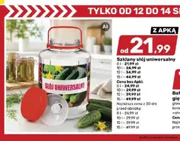 Bricomarche Szklany słój uniwersalny oferta