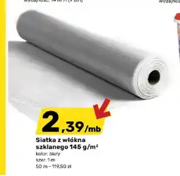 Bricomarche Siatka z włókna szklanego 145 g/m² oferta