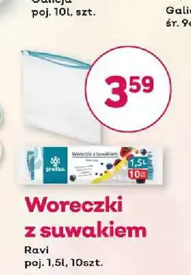 Woreczki z suwakiem Ravi