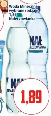 Kupiec Woda mineralna niegazowana Nałęczowianka oferta
