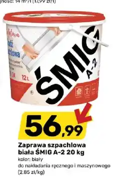 Bricomarche Zaprawa szpachlowa biała Śmig A-2 oferta