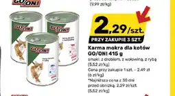 Bricomarche Karma mokra dla kota GO/ON! z drobiem oferta
