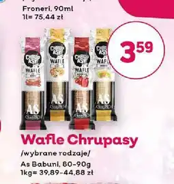 Bliski Wafle Chrupasy As Babuni oferta