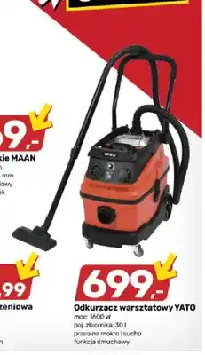 Bricomarche Odkurzacz warsztatowy Yato oferta