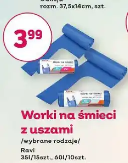 Bliski Worki na śmieci z uszami Ravi oferta