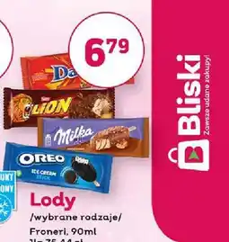 Bliski Lody Lion oferta