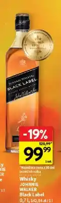 Intermarche Whisky Johnnie Walker Black Label oferta