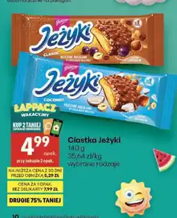 Delikatesy Centrum Ciastka Jeżyki Classic oferta