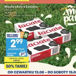 Delikatesy Centrum Masło ekstra Łaciate oferta