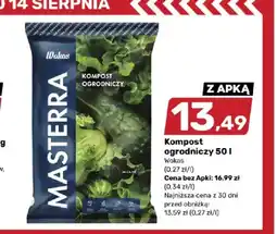 Bricomarche Kompost ogrodniczy Wokas Masterra oferta