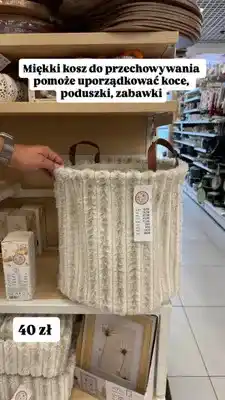 Pepco Miękki kosz do przechowywania Pepco Home oferta